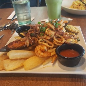 Parrillada de mariscos para 2 personas