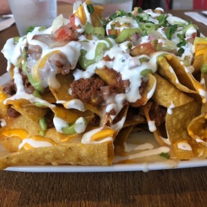 Nachos de carne