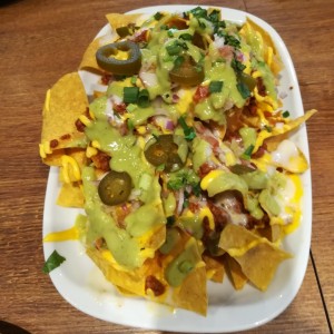 Nachos de carne