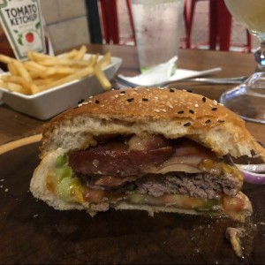 Hamburguesa Jack Daniels 