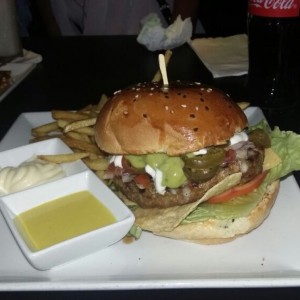 Mexican burger