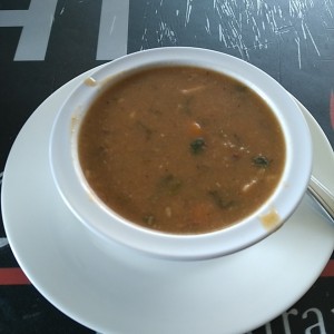 sopa de mariscos (entrada)