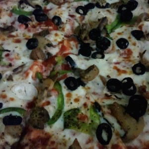 pizza veggie