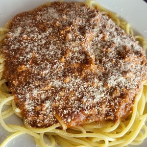 Spaghetti a la bolognesa 