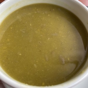 Sopa de arvejas