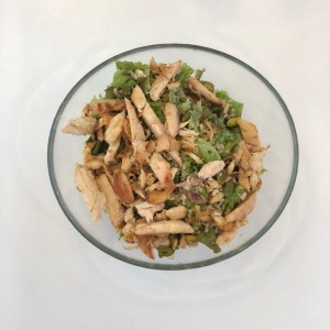 Ensalada de quinoa con pollo