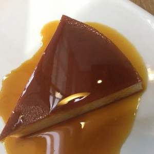 Mi flan de hoy