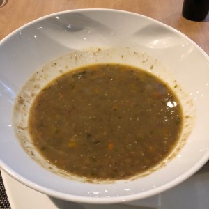 sopa de lenteja