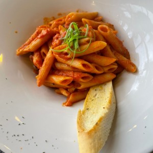 pasta con mariscos