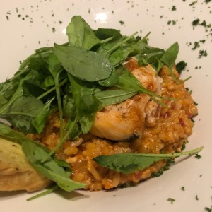 Risotto con Salmon