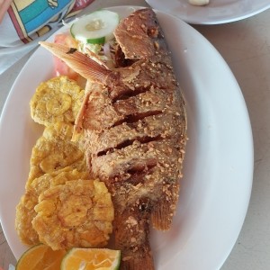 Mariscos - Pargo Frito (entero )