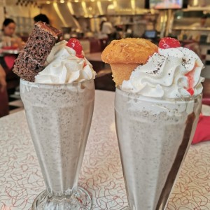 malteada chocolate cake y oreo