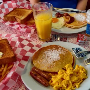 Desayuno con Pancake
