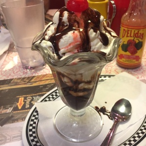 Sundae de chocolate