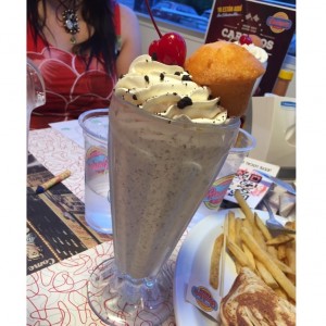 milkshake de oreo