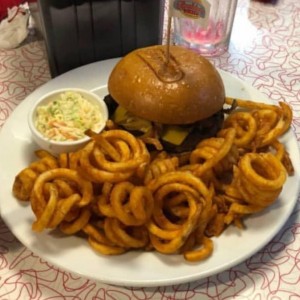 Burger & Twister Fries