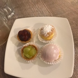 postre del menu ejecutivo