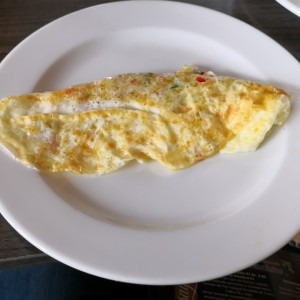 Omelette Saludable (clara y vegetales) 