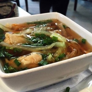 Sopas - Sopa de wanton