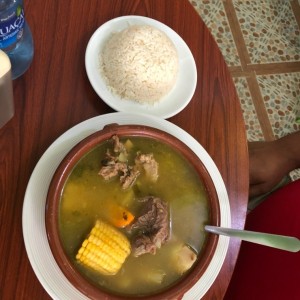 Hervido con arroz ?