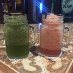 limonada con menta y limonada libanesa