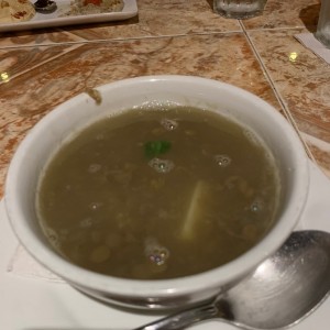 49. Sopa de lentejas