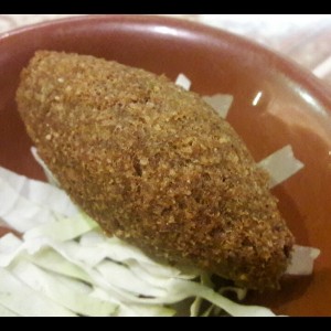 Kibbe frito de carne