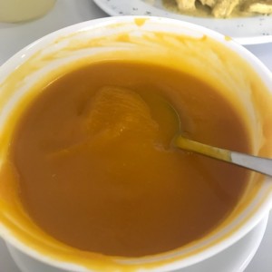 sopa del dia: zapallo