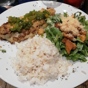 pescado al ajillo