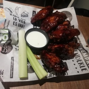 wings whisky barbecue