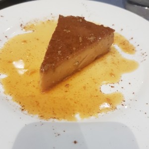 Flan de la casa co  coco 