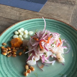 ceviche tradicional de pescado