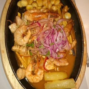 Ceviche anticucho