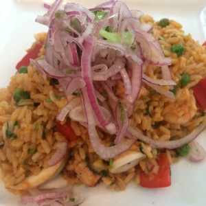 Arroz con mariscos