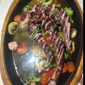 pulpo a la parrilla