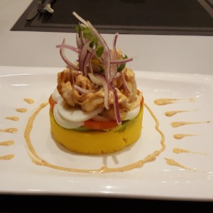 Causa de Camarones