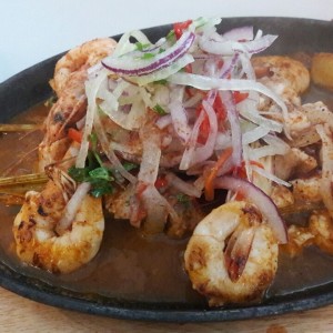 Ceviche caliente