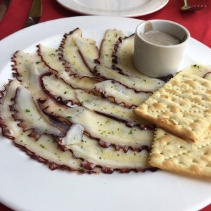 Tiradito de pulpo