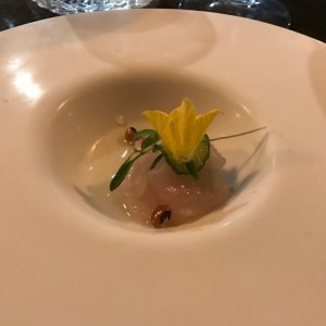 Tiradito de congrio