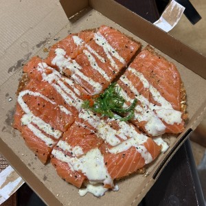 Pizza de Salmón Fresco