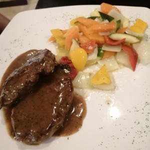 Filete a la Pimienta