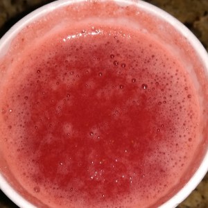 Smoothy de fresa