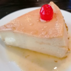 Flan de la casa