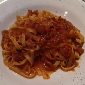 Tagliatelle Amatricciana