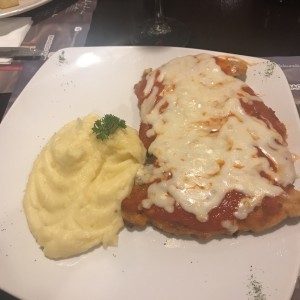 Pechuga de pollo alla milanese bisanzio