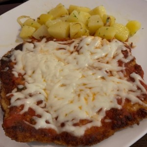 Pechuga de Pollo Alla Milanese Bisanzio