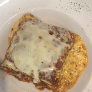 Lasagna - Bolognese con extra de queso gratinado