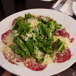 carpaccio de res