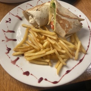 Wrap de Pollo a la Parrilla