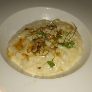 Risotto cuatro quesos